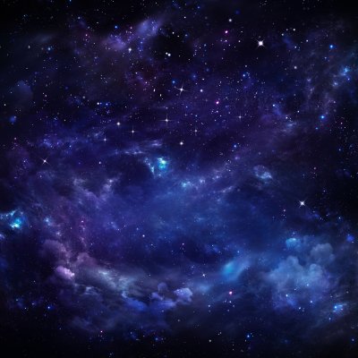 Fototapete Niedlicher Himmel mit Sternen