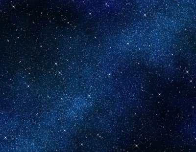 Fototapete Klarer Himmel mit Sternen