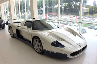 Fototapete Maserati-Rennwagen bei Naza Italia