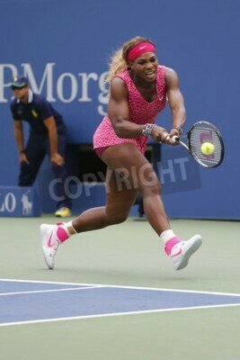Fototapete Tennisspiel von Serena Williams