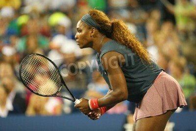 Fototapete Tennis Spiel von Serena Williams