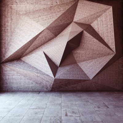 Fototapete 3D violett