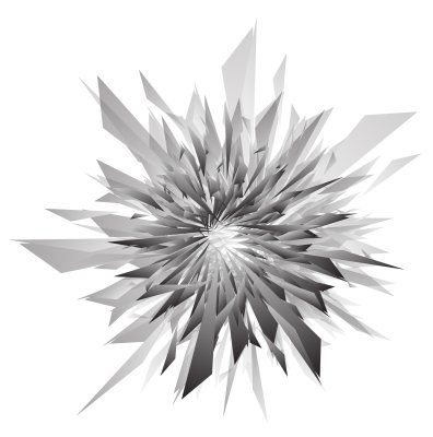 Fototapete 3D Blumen