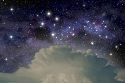 Fototapete Kreuz des Südens Konstellation