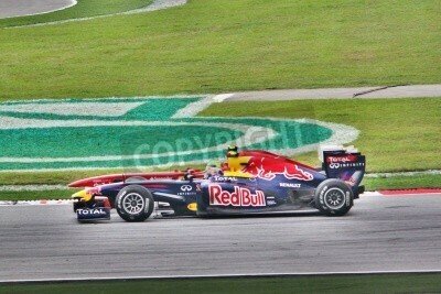 Fototapete Formel 1 eines Formel-1-Teams