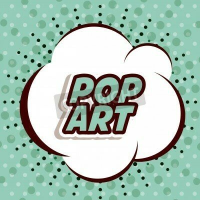 Fototapete Pop-Art-Illustration