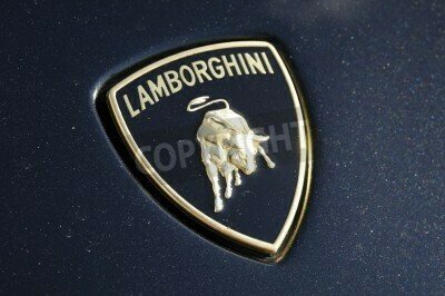 Fototapete Lamborghini Logo