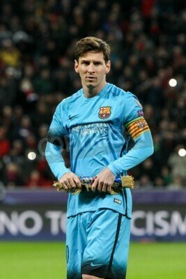 Poster Meisterschaftssportler im Fußball