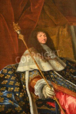 Bild Reproduktion des klassizistischen Porträts