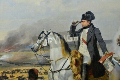 Bild Napoleon auf einem weißen Pferde Klassizismus