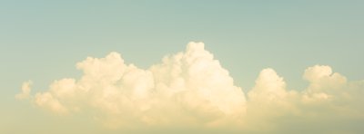 Fototapete Wolken am grauen Himmel