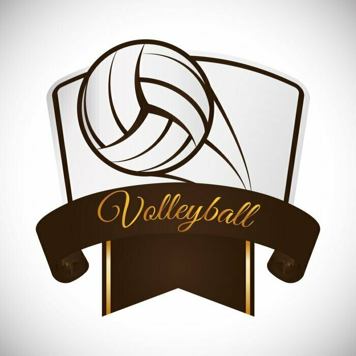 Sticker Volleyball-Symbol-Design