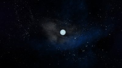 Fototapete Dunkle Galaxie