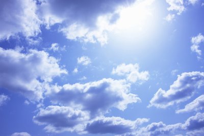 Fototapete Himmel Wolken weißen