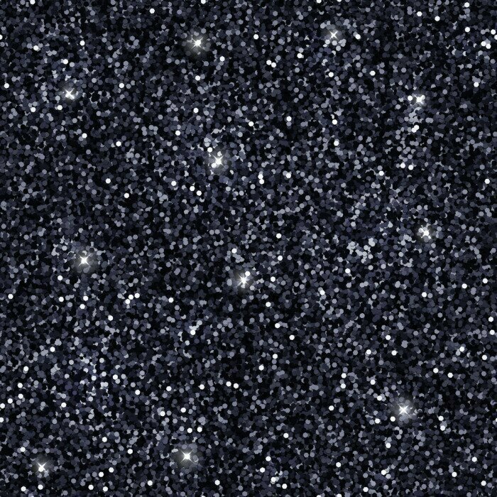 Fototapete Schwarz glitter Textur, nahtlose Muster. Vektor