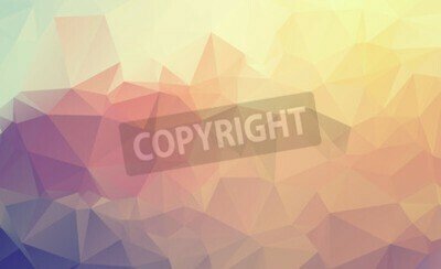 Fototapete Buntes Mosaik 3D