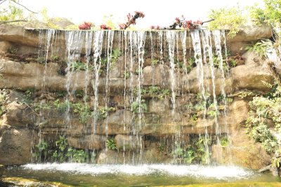 Fototapete Tropischer Wasserfall