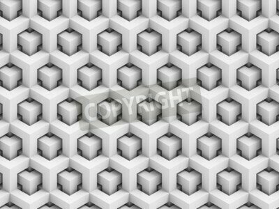 Fototapete Dessin 3D Abstraktion