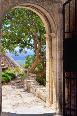 Fototapete Räumliche Fotografie der Provence