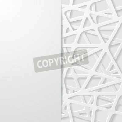 Fototapete Futuristisches Muster 3D