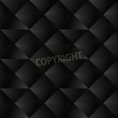 Fototapete Dunkles Muster 3D aus Dreiecken